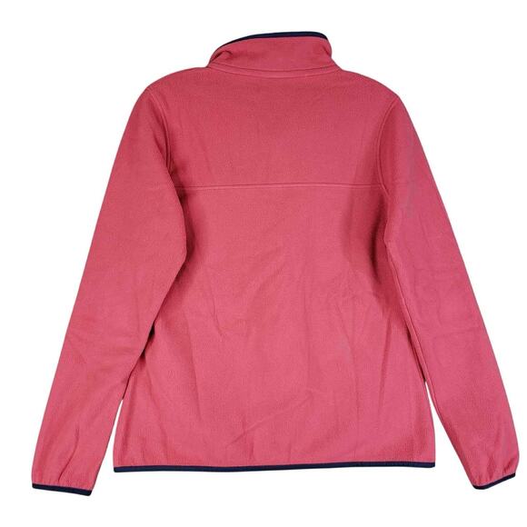Patagonia Jacket Women’s Size Small S Pink Fleece Pullover Mock Neck Long Sleeve - Picture 3 of 11